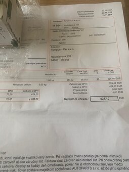 Originálny diel kamera Jaguár XE - 3