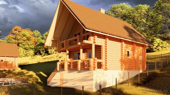 ZRUBOVÉ REKREAČNÉ CHATY – DOMAŠA - TURANY NAD ONDAVOU - 3