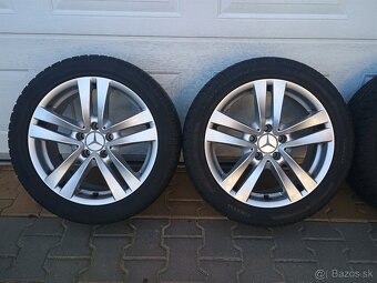 ALU disky Mercedes 5x112 R17 + zinmé pneu Pirelli - 3