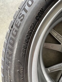 Predám disky a pneumatiky Bmw 5x112 r17 - 3