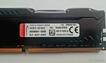 Kingston 16 (8x2) GB DDR4 HyperX Fury , Beats - 3