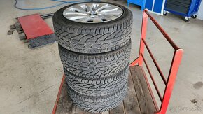 Sada ORIGINÁL BMW 5x 120,7,5JX17 ET43 + 225/45r17+TPMS - 3