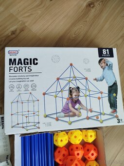Stavebnica Magic forts - 3