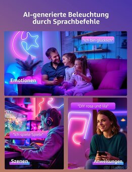 Neónový LED pásik Lepro AI N1 - 6m - 3
