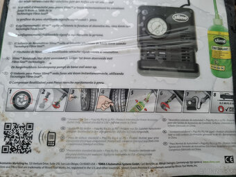 Autokompresor 12V + opravná sada - 3