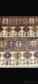 Ručne vyrobený perzký koberec Kazak Gul - 3