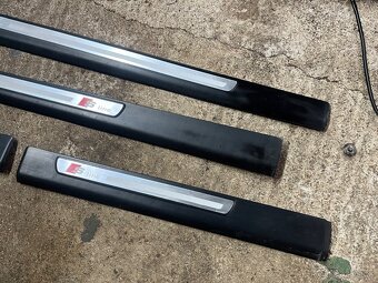 Audi a6 c6 sline lišty - 3