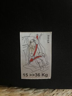 Autosedačka Skoda detská 15-36 kg - 3