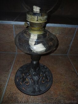 Predám starozitnu petrolejovu lampu - 3