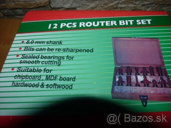 Predam nova sada ROUTER bitov,12 kusov-Frezky - 3