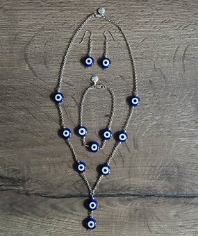 Exkluzívna strieborná sada šperkov - NOVÁ - 3