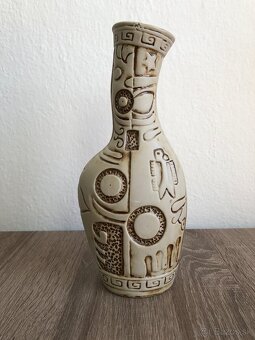 Váza s Egyptským ornamentom ručná práca - 3