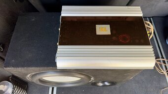 Subwoofer SPL 2000w RMS650w + zosilňovač JBL + kondenzátor - 3