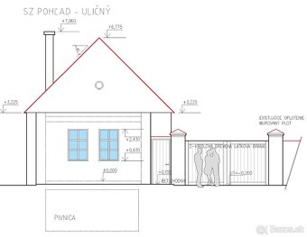 Predáme starší rodinný dom s pozemkom - 3
