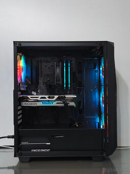 Herný PC – RYZEN 5600X/ RX 6600 XT 8GB/16GB RAM / 500GB NVMe - 3