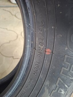 215/70R16 Yokohama dot 20 4ks letné - 3