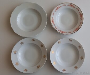 Rôzny mix sklo,porcelán zo starého domu - 3