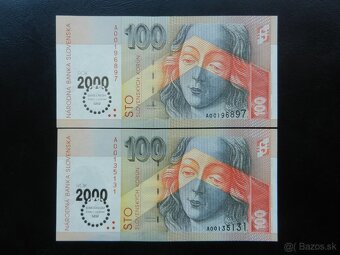 Slovenské bankovky pred eurom bimileniové - 3