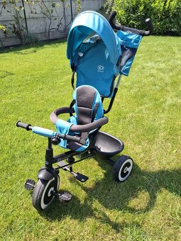 KINDERKRAFT - Detská trojkolka ASTON tyrkysová - 3