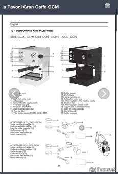 Značkový kavovar La Pavoni Gran Caffe - 3