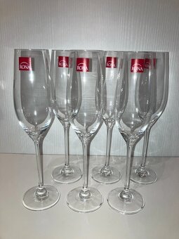 Nove nepouzite 6 ks pohare na sekt, proseco, flauta - 3