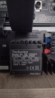 Predám Hi-fi systém Technics SE-HD505 cena 140€. - 3