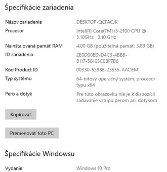 PC HP Intel Core i3 4 GB RAM 128 GB HDD - 3
