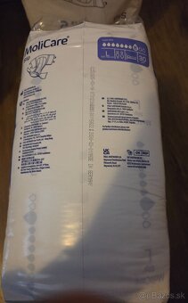 Molicare slip Super plus L Výhodná cena darujem načaté - 3