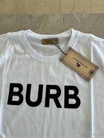 Burberry pánske tričko biele - 3