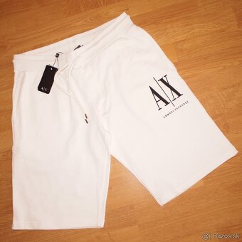 Armani Exchange pánske teplákové šortky - kraťasy - 3
