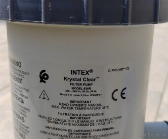 Filtrácia k bazénu INTEX - 3