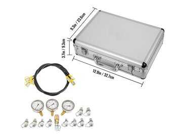 Sada pro hydraulické tlakové zkoušky, 10 adaptérů - 3