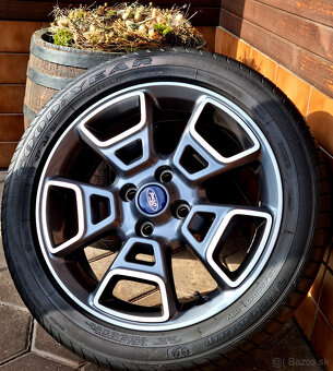 alu R17 4x108 orig. Ford ECO sport, senzory, pneu 205/50 - 3