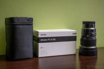 Predám Sigma 20mm f/1.4 DG HSM Art (L-mount) - 3