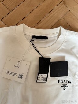 Panske tricko Prada biele - 3
