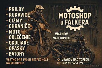 Predám nové moto oblečenie a doplnky - 3