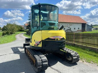 Mini bagr Yanmar VIO 50 bez přesahu zádě - 3