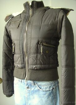 Hnedá zimná bunda - 3