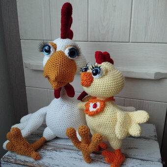 Kohút s kuriatkom. - 3