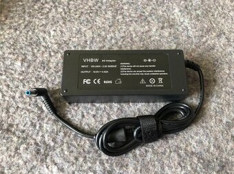 Nabíjačka na notebook HP 19,5V 3,33A 4,62A modrá tenká . - 3