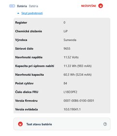 Poškodená batéria do notebooku Lenovo - 3