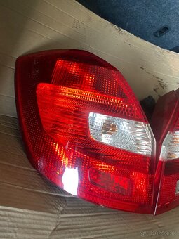 Škoda Fabia 2 Zadné svetla Originál Komplet - 3