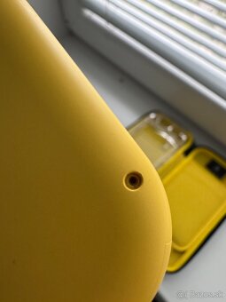 Nintendo Switch Lite Yellow + Hard case + obal + sklo - 3