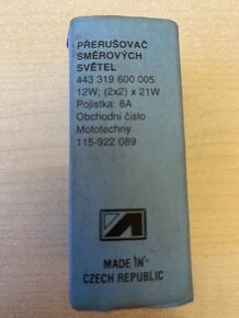 Prerušovač smeroviek - 3