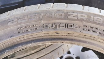 225/40 R18 letné pneu Nokian 2ks - 3