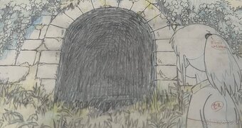 Originálny layout z dielne Studio Ghibli - 3