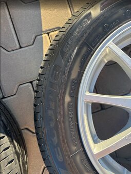 Hliníkové disky DEZENT 4x108 R15 + letné pneumatiky - 3