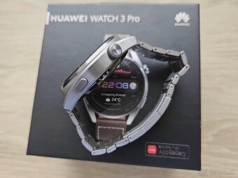 Huawei Watch 3 pro titan, top, zaruka - 3