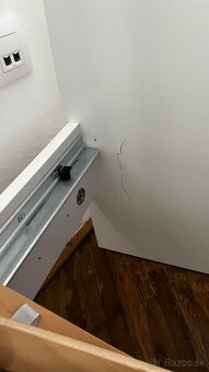 Manželská posteľ 210 × 165 cm – biela, moderná + matrac - 3