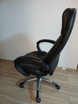 Kancelárska stolička - umelá koža - 3
